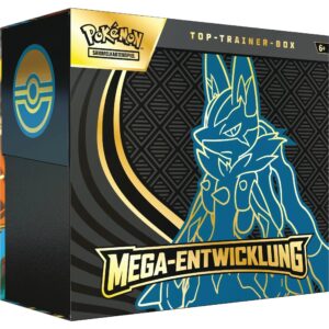 Pokémon Mega-Entwicklung – Top-Trainer-Box Lucario (Deutsch)