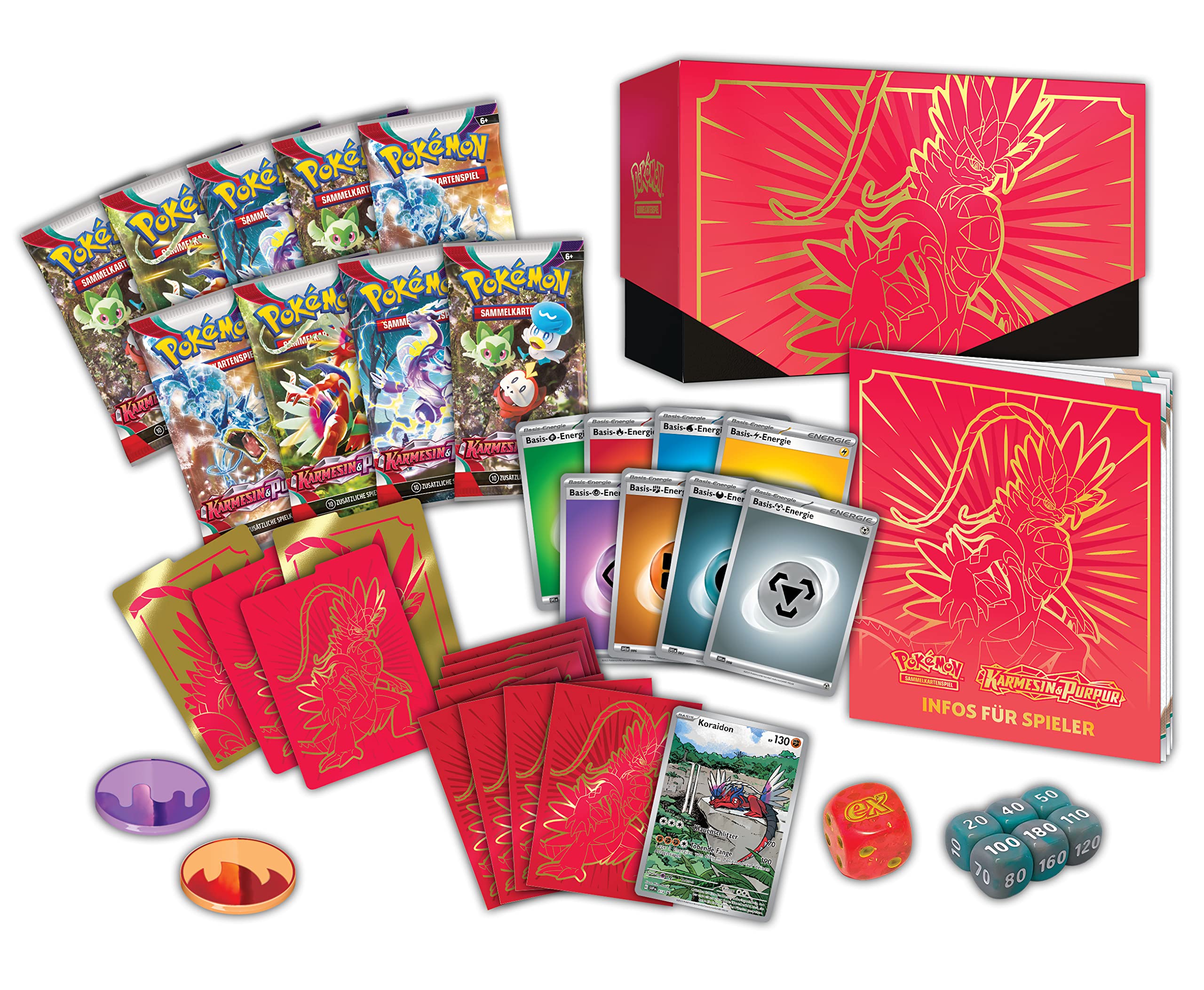 Pokémon Karmesin & Purpur – Top-Trainer-Box Koraidon (Deutsch)
