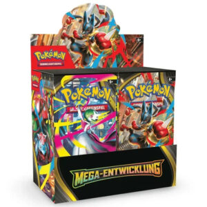 Pokémon Mega-Entwicklung – ME01 Booster-Display (Deutsch)