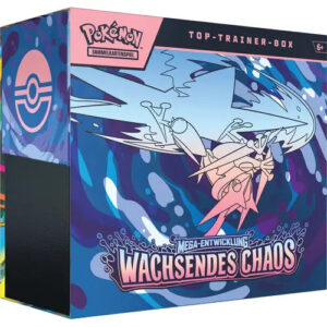 Pokémon Mega-Entwicklung – Wachsendes Chaos Top-Trainer-Box (Deutsch)