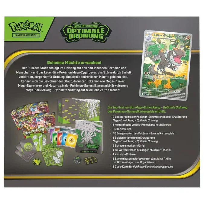 Pokémon Mega-Entwicklung – Optimale Ordnung Top-Trainer-Box (Deutsch)