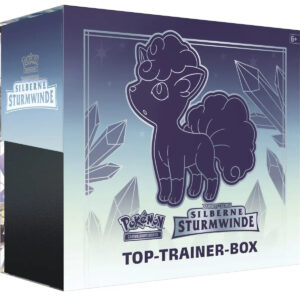 Pokémon Schwert & Schild – Silberne Sturmwinde Top-Trainer-Box (Deutsch)
